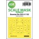 ASK mask 1:32 Dornier Do 335A one-sided mask for HK Models