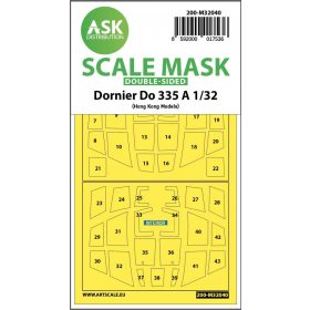   ASK mask 1:32 Dornier Do 335A double-sided mask for HK Models