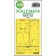 ASK mask 1:32 Yak-9 double-sided pre-cutted mask for ICM