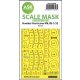 ASK mask 1:32 Hawker Hurricane Mk.IIB double-sided express masks for Revell