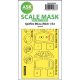 ASK mask 1:32 Spitfire Mk.Ia (mid) double-sided express fit and self adhesive mask for Kotare