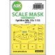 ASK mask 1:32 Spitfire Mk.IXc double-sided fit mask for Revell