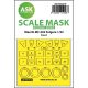 ASK mask 1:32 Macchi MC.202 Folgore double -sided express fit mask for Italeri