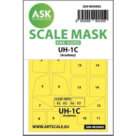 ASK mask 1:32 UH-1C one-sided painting mask for Academy