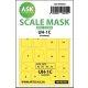 ASK mask 1:32 UH-1C one-sided painting mask for Academy