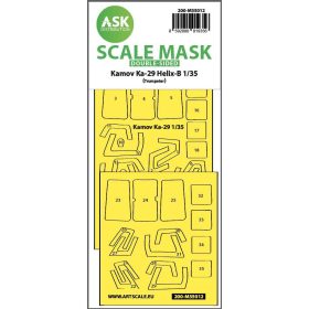   ASK mask 1:32 Kamov Ka-29 Helix-B double-sided painting mask for Trumpeter