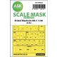ASK mask 1:48 Bristol Blenheim Mk.I one-sided painting mask for Airfix