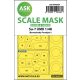 ASK mask 1:48 Su-7 UMK double-sided painting mask for KP
