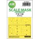 ASK mask 1:48 F-4C double-sided painting mask for Academy