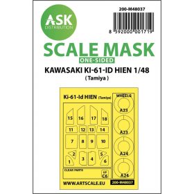   ASK mask 1:48 Kawasaki Ki-61-ID Hien one-sided painting mask for Tamiya