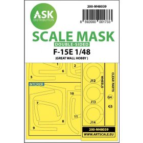   ASK mask 1:48 F-15E double-sided painting mask for Great Wall Hobby