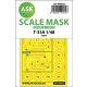 ASK mask 1:48 T-33A double-sided painting mask for Great Wall Hobby