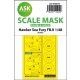ASK mask 1:48 Hawker Sea Fury FB.11 double-sided mask for Airfix