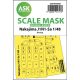 ASK mask 1:48 Nakajima J1N1-Sa double-sided express mask for Tamiya