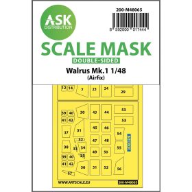 ASK mask 1:48 Walrus Mk.1 double-sided mask for Airfix