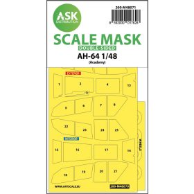 ASK mask 1:48 AH-64 double-sided mask for Academy