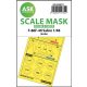 ASK mask 1:48 F-86F-40 Sabre double-sided mask for Airfix