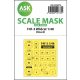 ASK mask 1:48 F4F-3 Wildcat one-sided express mask for Eduard