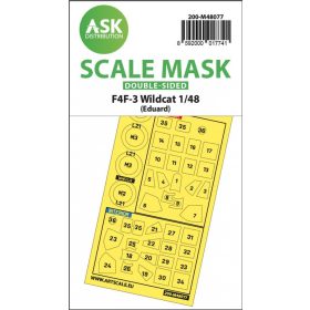   ASK mask 1:48 F4F-3 Wildcat double-sided express mask for Eduard