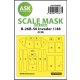 ASK mask 1:48 B-26B-50 Invader one-sided mask self-adhesive pre-cutted for ICM