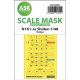 ASK mask 1:48 N1K1-Ja Shiden double-sided mask self-adhesive pre-cutted for Tamiya