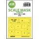 ASK mask 1:48 OV-10A one-sided mask self-adhesive pre-cutted for ICM