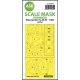 ASK mask 1:48 Buccaneer S.2C/D double-sided mask self-adhesive, pre-cutted for Airfix