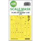 ASK mask 1:48 B-26C-50 Invader one-sided mask self-adhesive pre-cutted for ICM