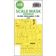 ASK mask 1:48 B-26C-50 Invader double-sided mask self-adhesive pre-cutted for ICM