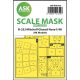 ASK mask 1:48 B-25J Mitchell one-sided mask self-adhesive pre-cutted for HK Models