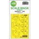 ASK mask 1:48 Rafale C one-sided express mask, self-adhesive and pre-cutted for Academy