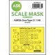 ASK mask 1:48 A6M2b Zero Type 21 one-sided express mask for Academy