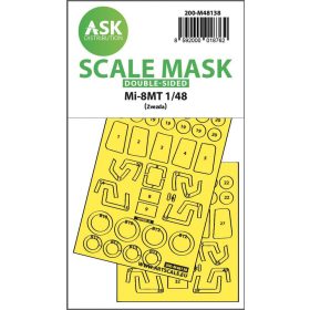   ASK mask 1:48 Mil Mi-8MT double-sided express fit mask for Zvezda