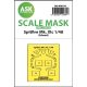 ASK mask 1:48 Spitfire Mk.IXc one-sided express fit mask for Eduard