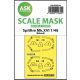 ASK mask 1:48 Spitfire Mk.XVI double-sided express fit mask for Eduard