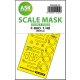 ASK mask 1:48 F-86D double-sided express fit mask for Revell