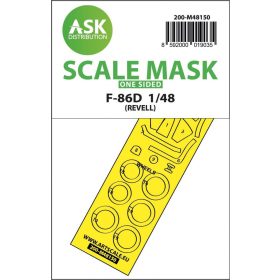 ASK mask 1:48 F-86D one-sided express fit mask for Revell
