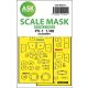 ASK mask 1:48 PV-1 Ventura double-sided express fit mask for Academy