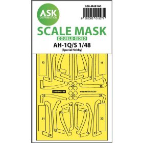   ASK mask 1:48 AH-1Q/S Cobra double-sided fit express mask for Special Hobby