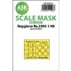 ASK mask 1:48 Reggiane Re.2005 one-sided fit express mask for Special Hobby