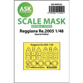   ASK mask 1:48 Reggiane Re.2005 double sided fit express mask for Special Hobby