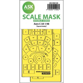   ASK mask 1:48 Aero C-3A double-sided express fit mask for Special Hobby