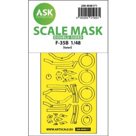   ASK mask 1:48 F-35B double-sided express fit mask for Italeri