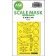 ASK mask 1:48 F-35B double-sided express fit mask for Italeri