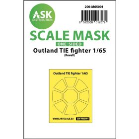   ASK mask 1:65 Outland TIE fighter one-sided painting mask for Revell