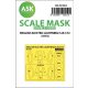 ASK mask 1:72 EE Lightning F.2A double-sided painting mask for Airfix