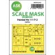 ASK mask 1:72 Heinkel He 111P-2 one-sided for Airfix
