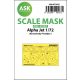 ASK mask 1:72 Alpha Jet one-sided painting mask for KPM Prostejov