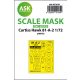 ASK mask 1:72 Curtiss Hawk 81-A-2 one-sided painting mask for Airfix