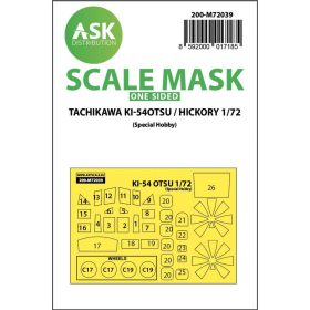   ASK mask 1:72 Tachikawa Ki-54OTSU / Hickory one-sided painting mask for Special Hobby